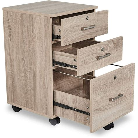 3 drawer file cabinet with lock